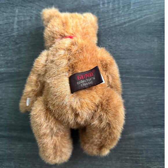 Vintage 1989 Gund Light Brown Plush Teddy Bear Holding Wand - Picture 6 of 7